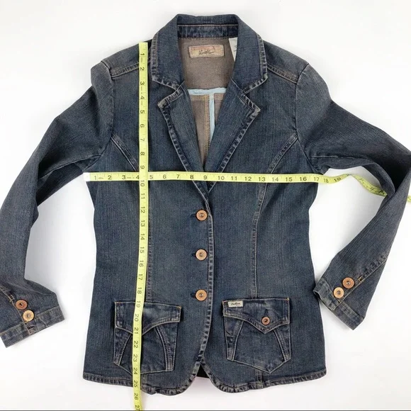 Levi’s Signature Denim Jean Jacket Cooper Buttons Size Small - Picture 5 of 9